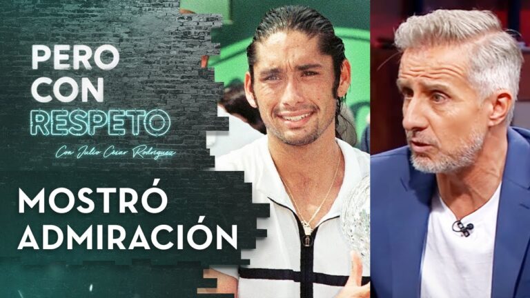 Chino Ríos sorprende como entrenador de tenis