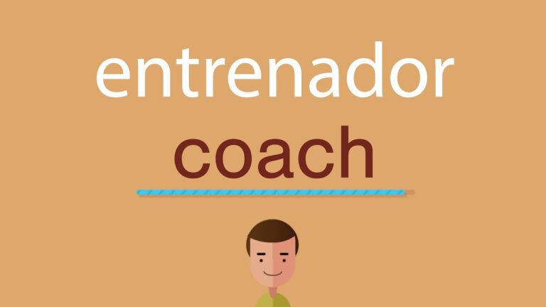 How to Write &#8216;Entrenador&#8217; in English: Tips for Spanish Speakers